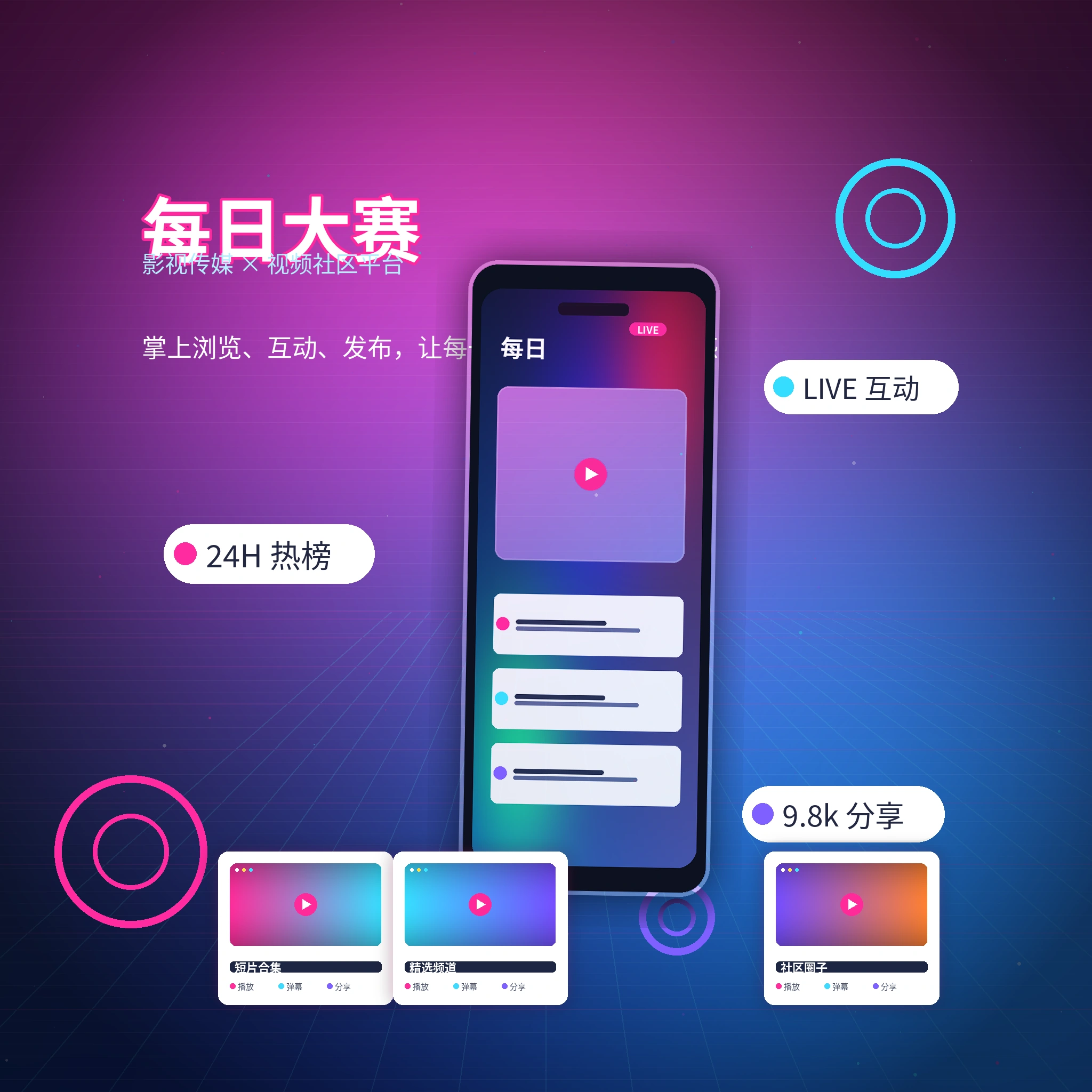 每日大赛品牌中心形象